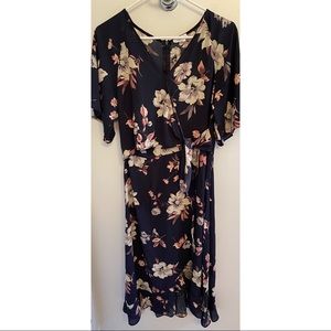 Sienna sky floral dress